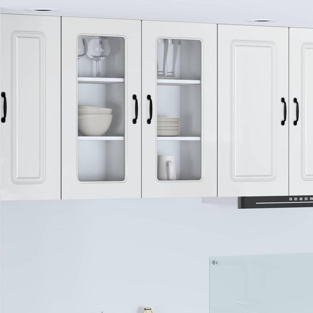 Das Sideboard setzt auf glaenzende Oberflaechen