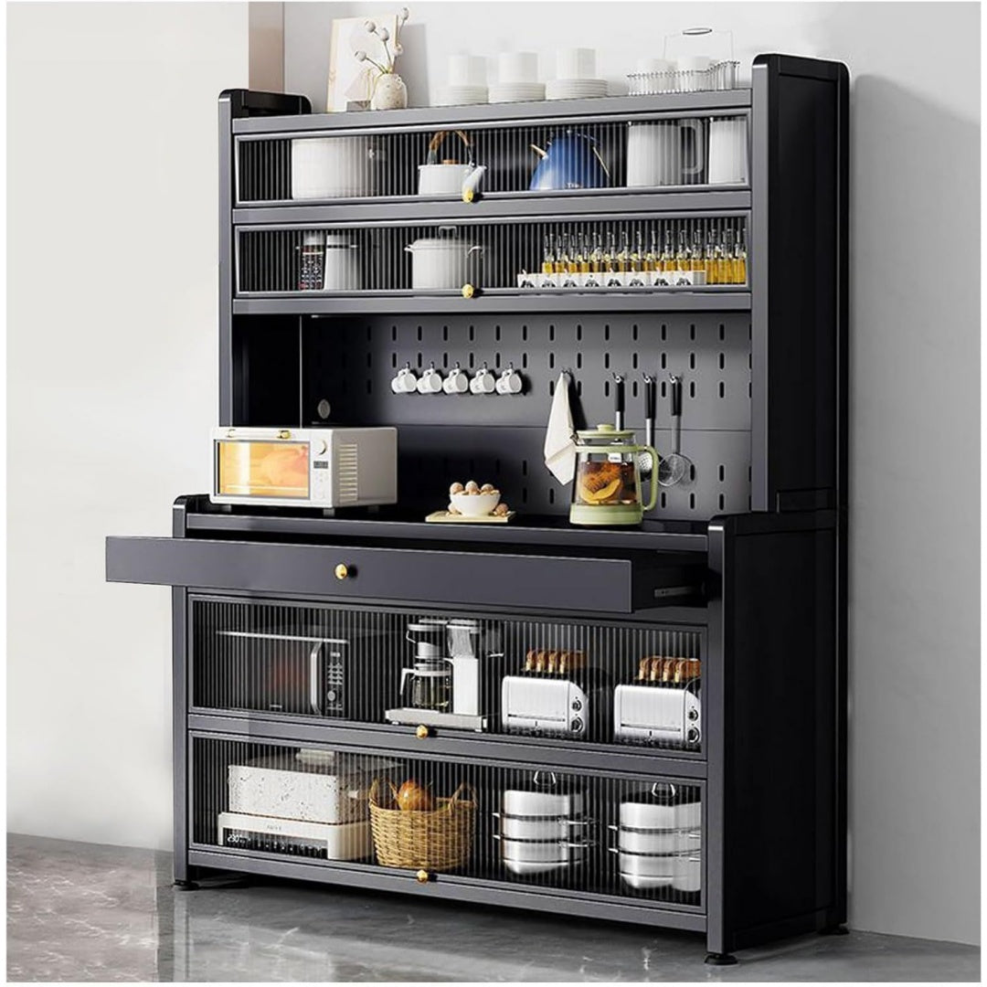 Sideboard verbindet Schubladen und weiche Polster
