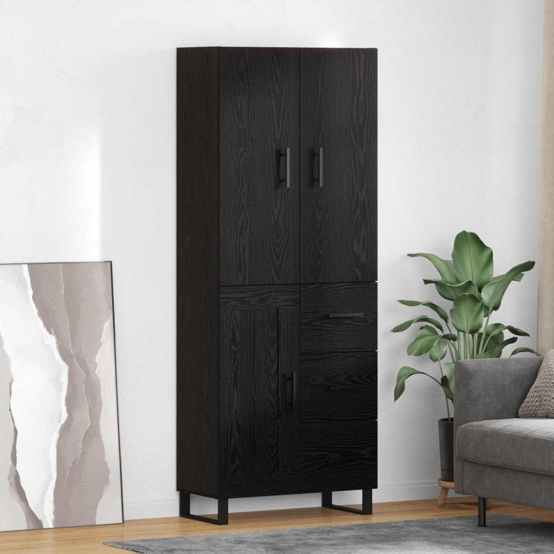 Sideboard mit 3 Tueren und Schubladen