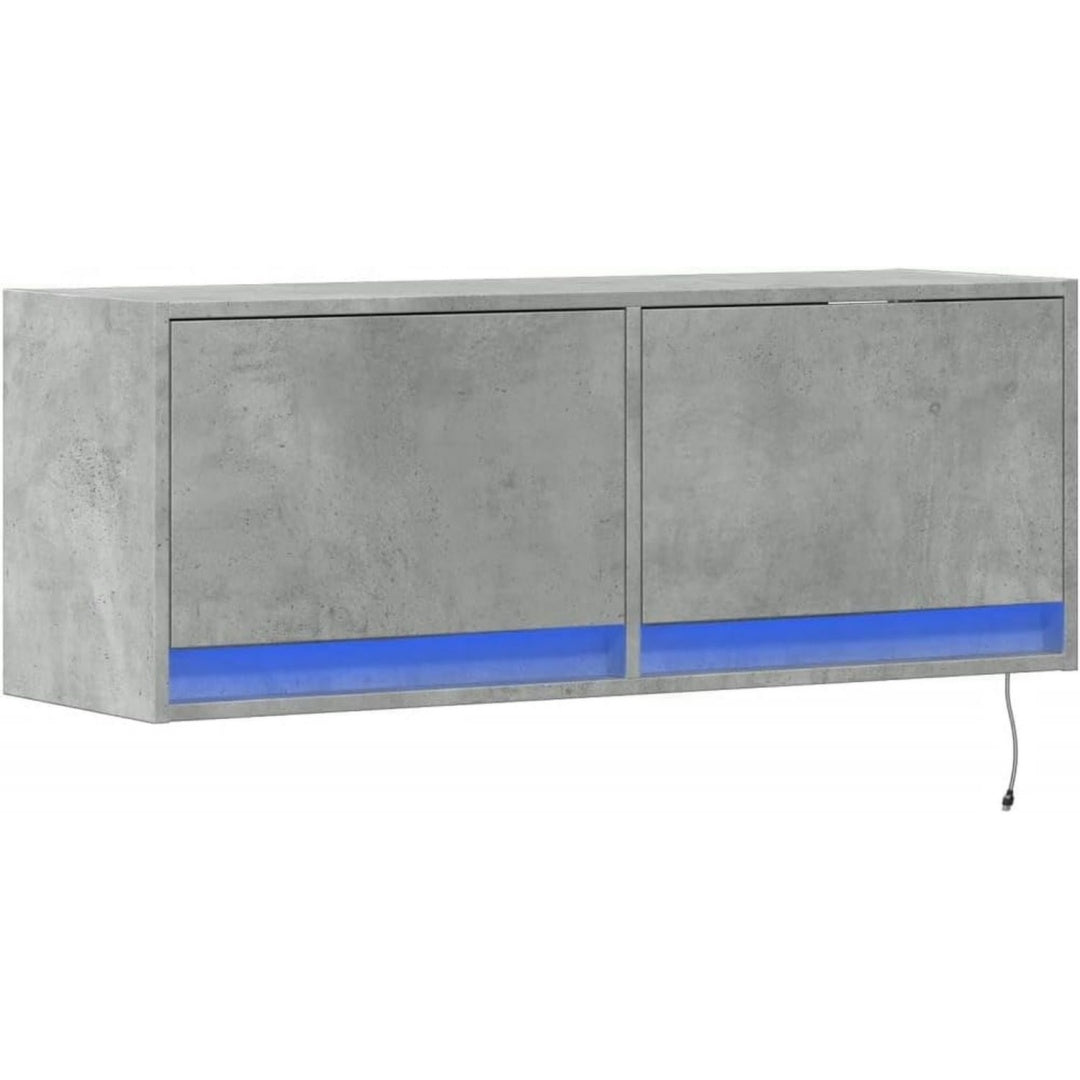 Das Sideboard nimmt mit 100 x 31 x 35 cm Gestalt an