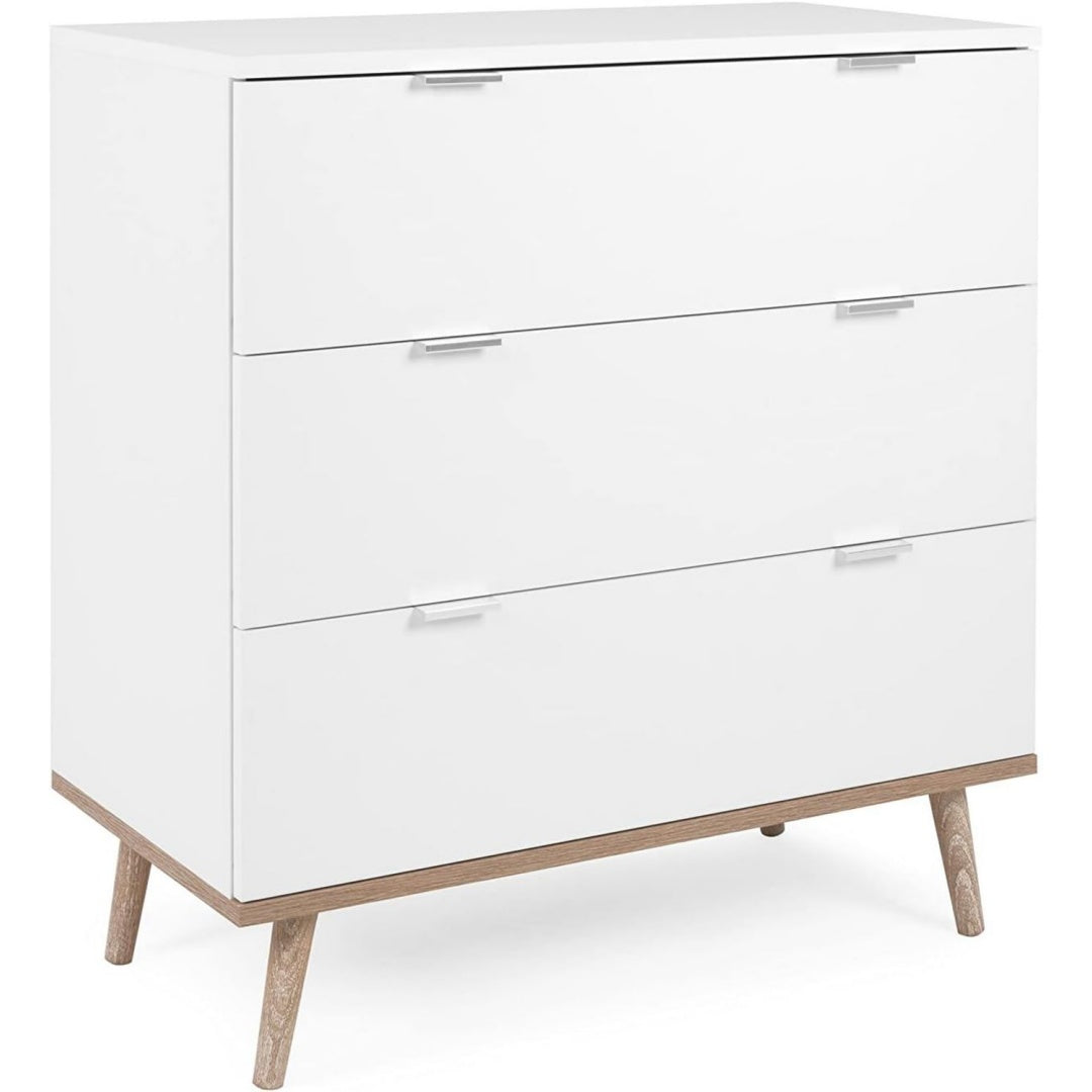 Das Sideboard vereint Form und Holzbeine