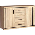 Sideboard verbindet 2 Tueren und matte Oberflaechen