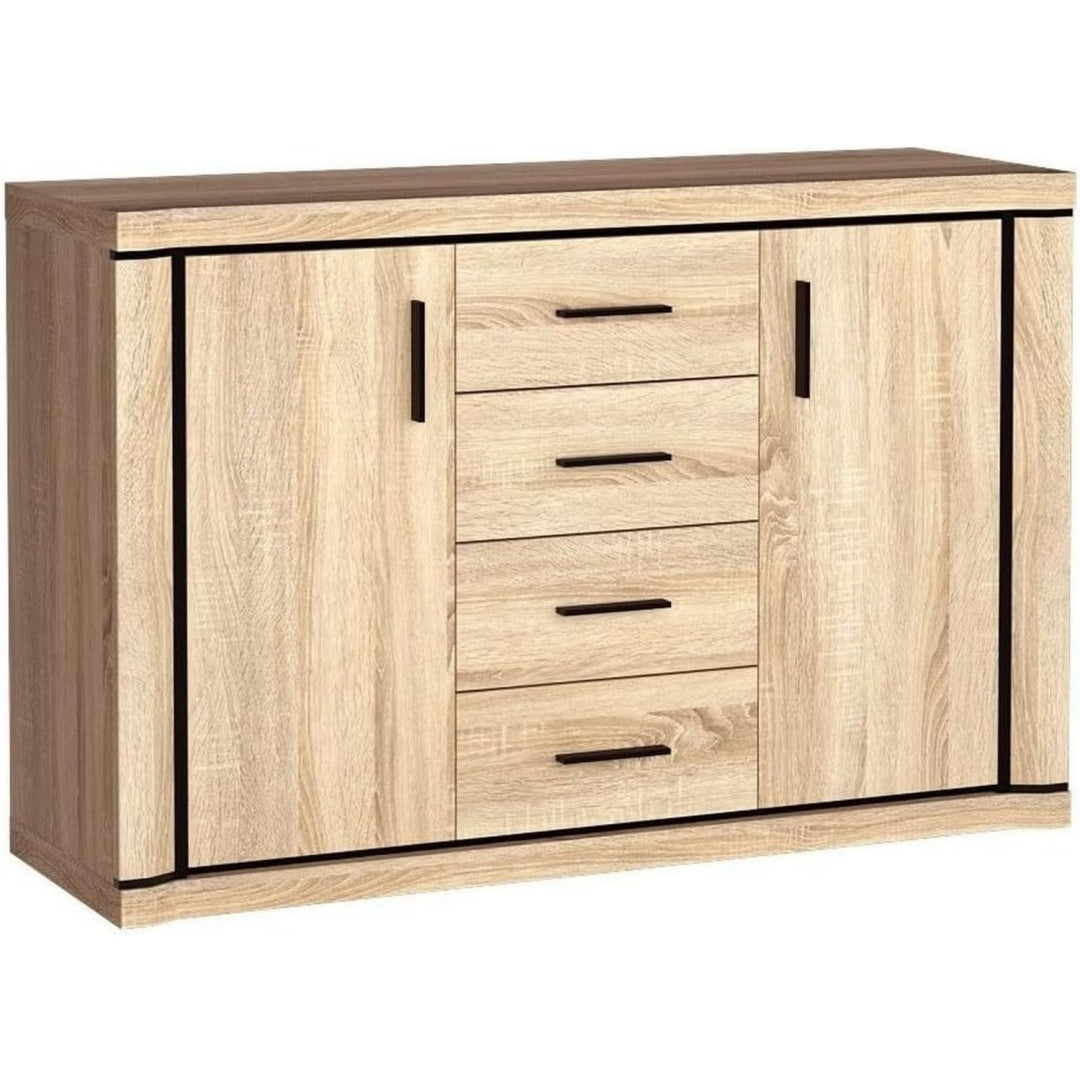 Sideboard verbindet 2 Tueren und matte Oberflaechen