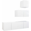 Die Gestaltung von dem Sideboard wird durch Samt gepraegt in Weiss