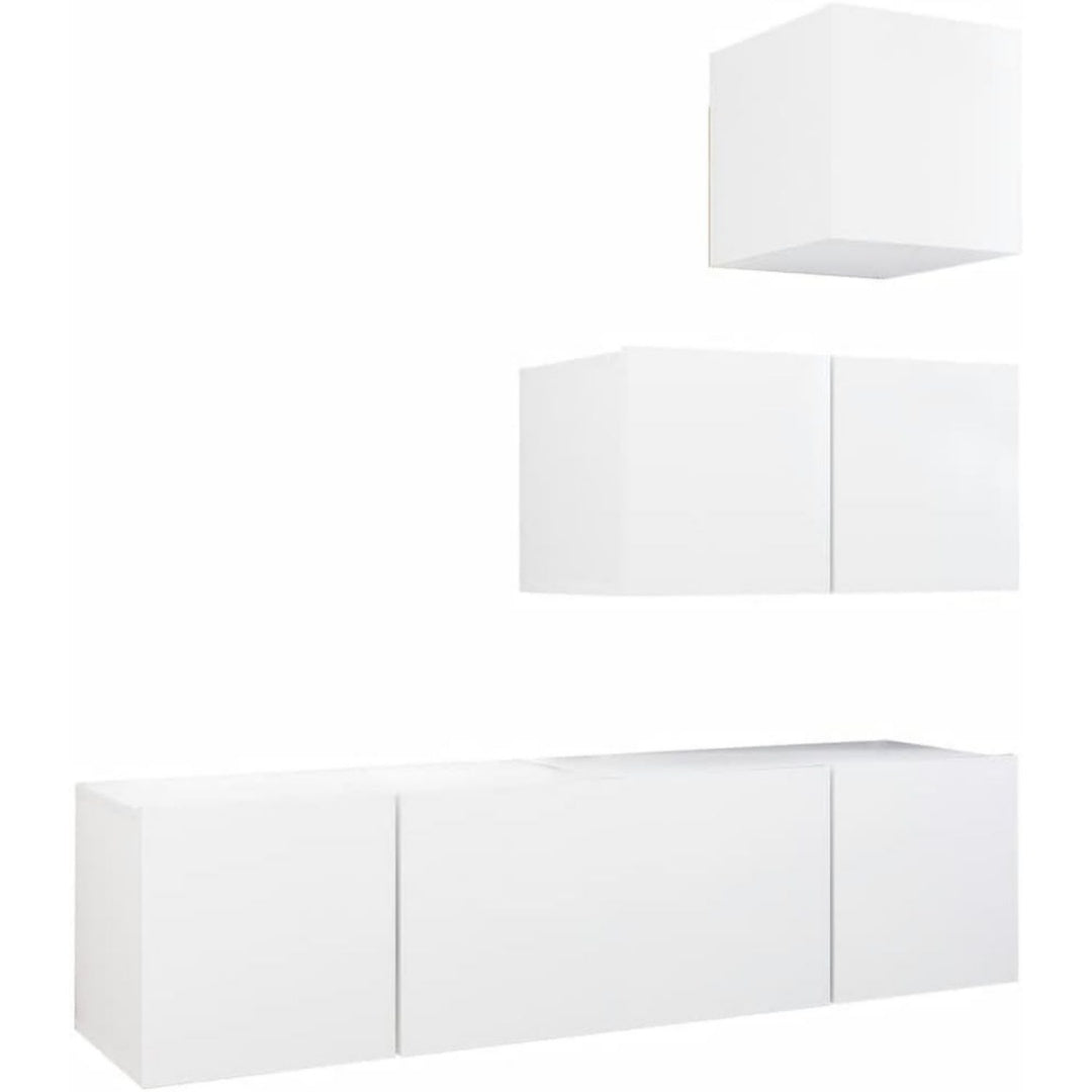 Die Gestaltung von dem Sideboard wird durch Samt gepraegt in Weiss