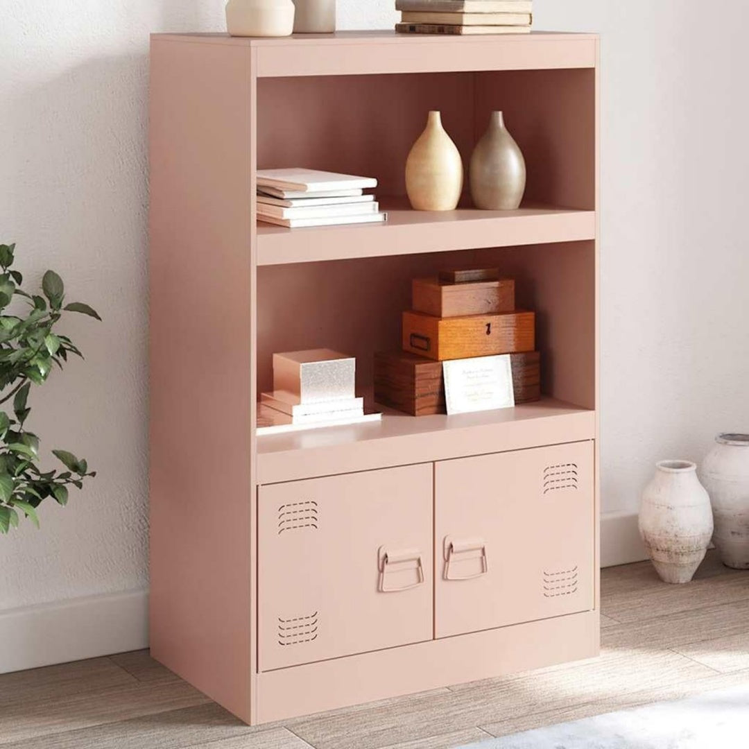 Sideboard mit den Massen 67 x 39 x 107 cm in Rosa