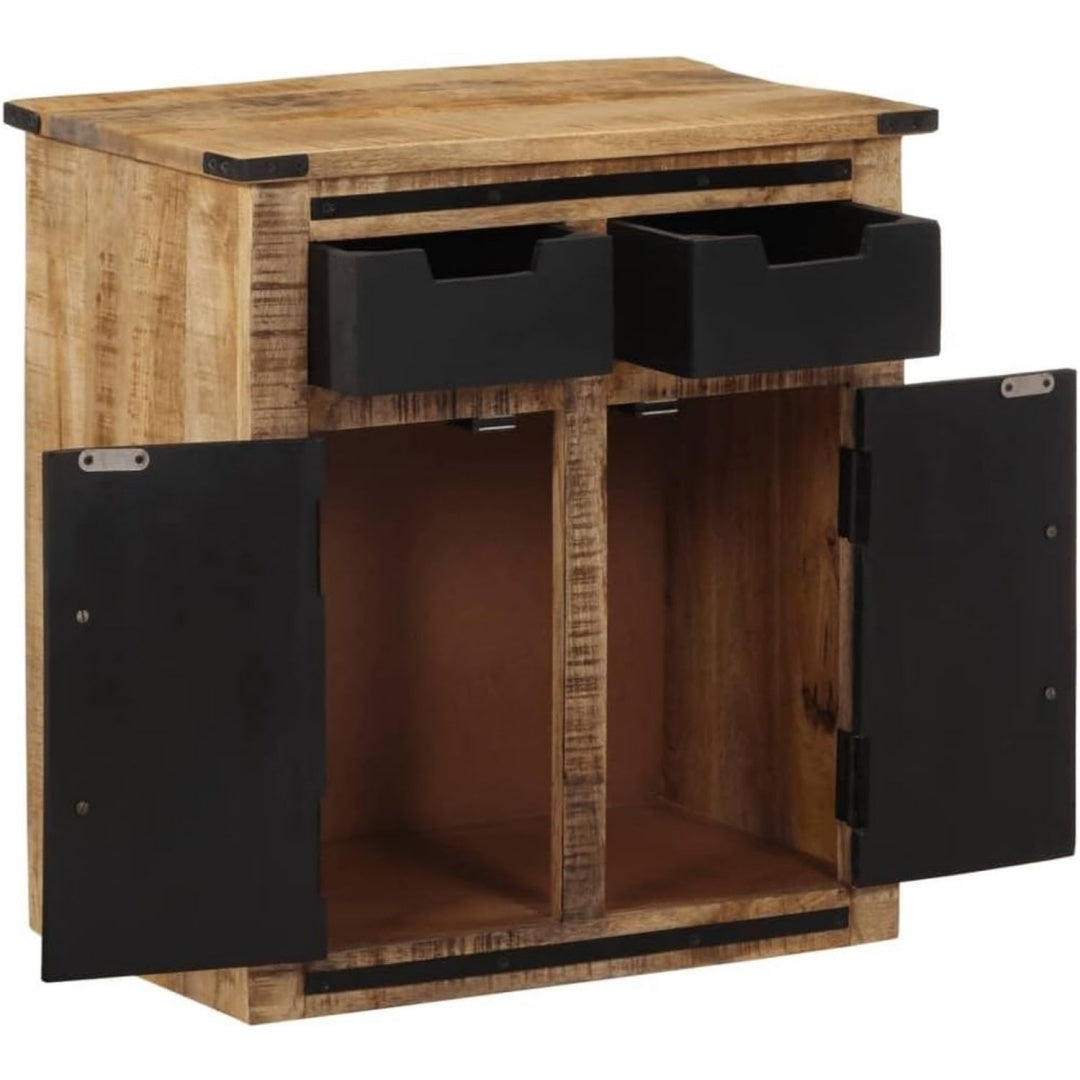 Sideboard in Naturbraun mit 2 Schubladen