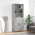 Vitrine aus Samt und Holzwerkstoff