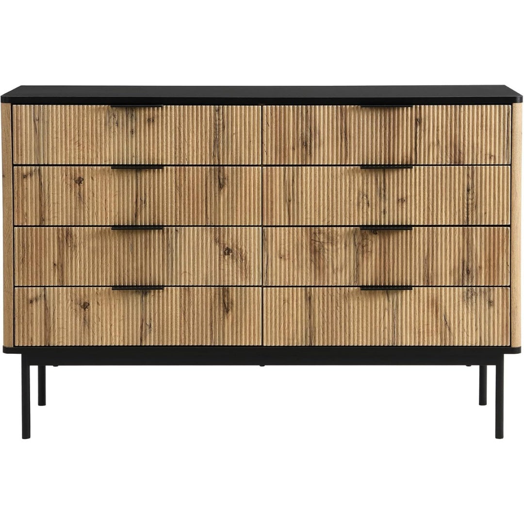 Sideboard mit Schubladen und Reliefstrukturen