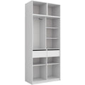 Beschichtete Flaechen an dem Kleiderschrank mit den Massen 50 x 40 cm
